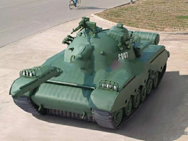 琼海充气坦克战车